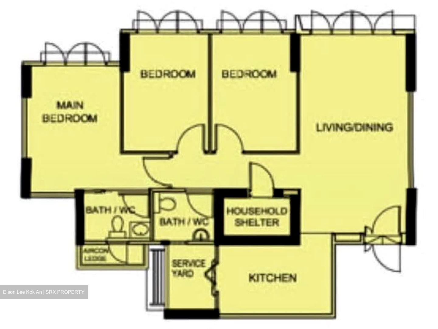 Blk 477A Hougang Capeview (Hougang), HDB 4 Rooms #588733961